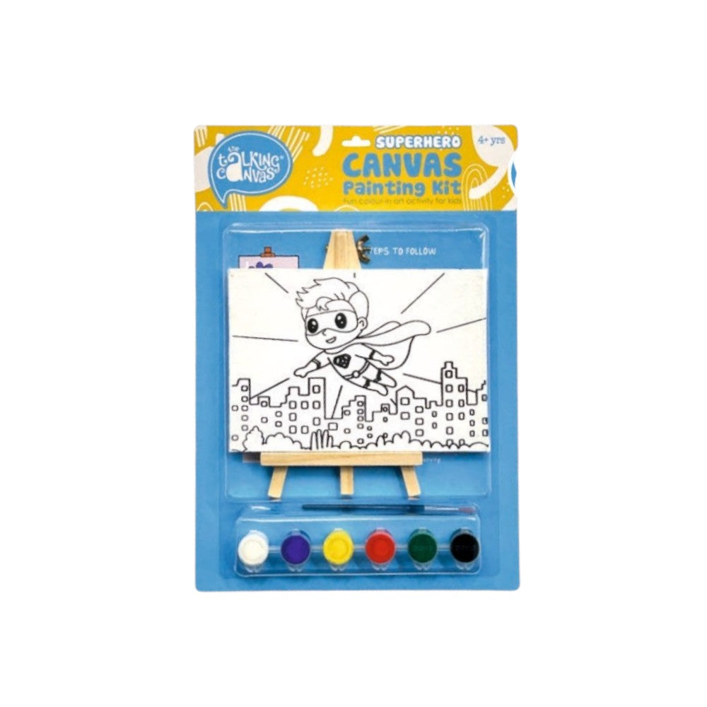 The Talking Canvas Diy Canvas Painting Kit for Kids - Multiple Designs