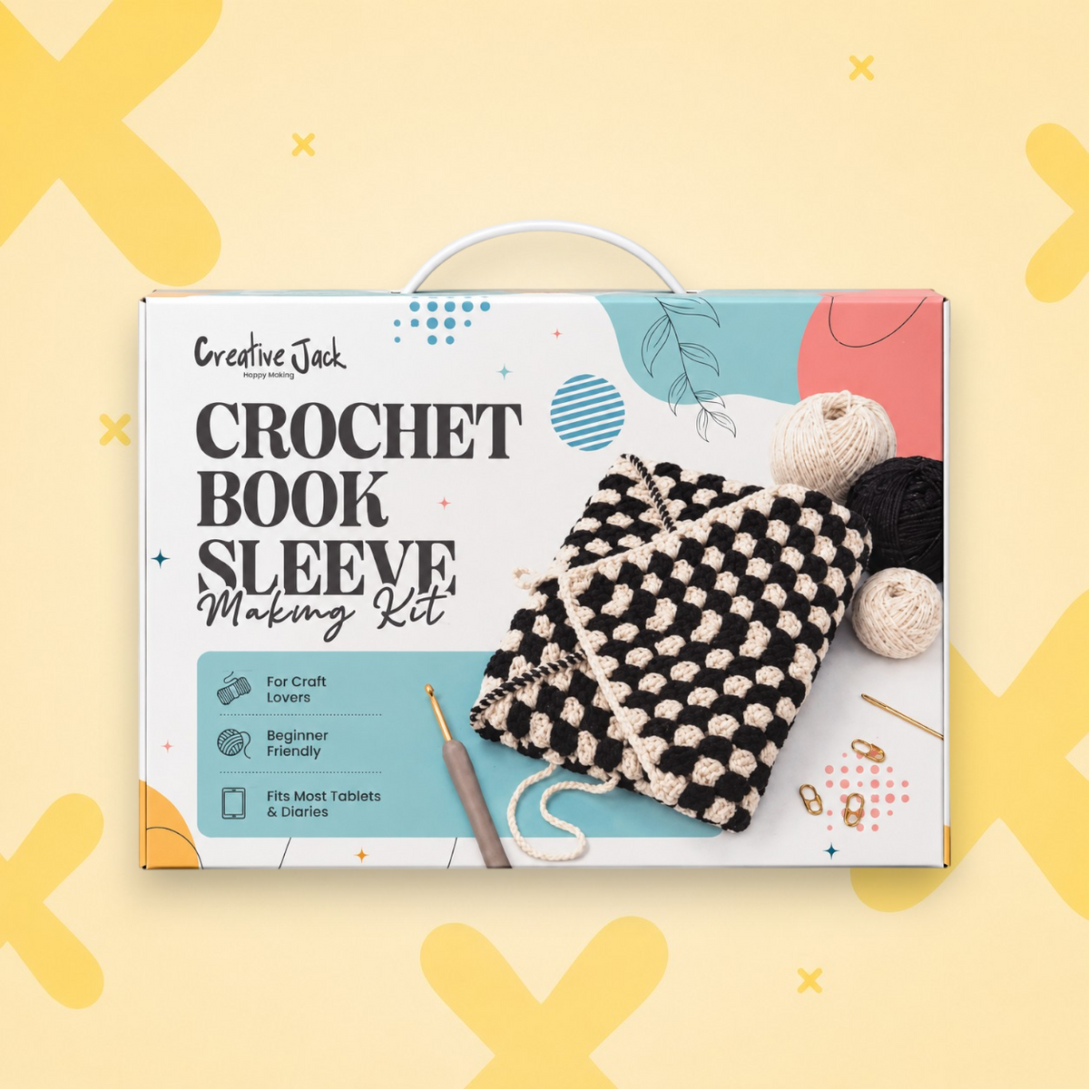 Crochet Book Sleeve Making Kit