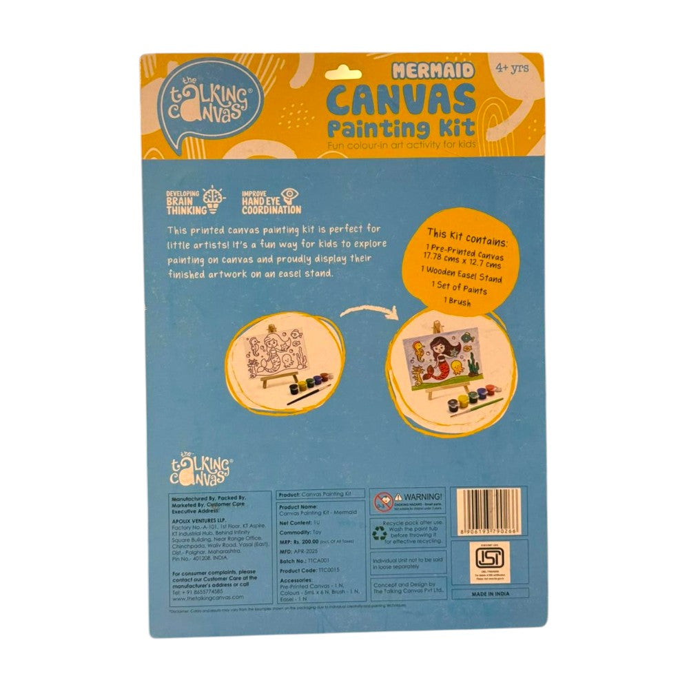 Mermaid Canvas Painting Kit