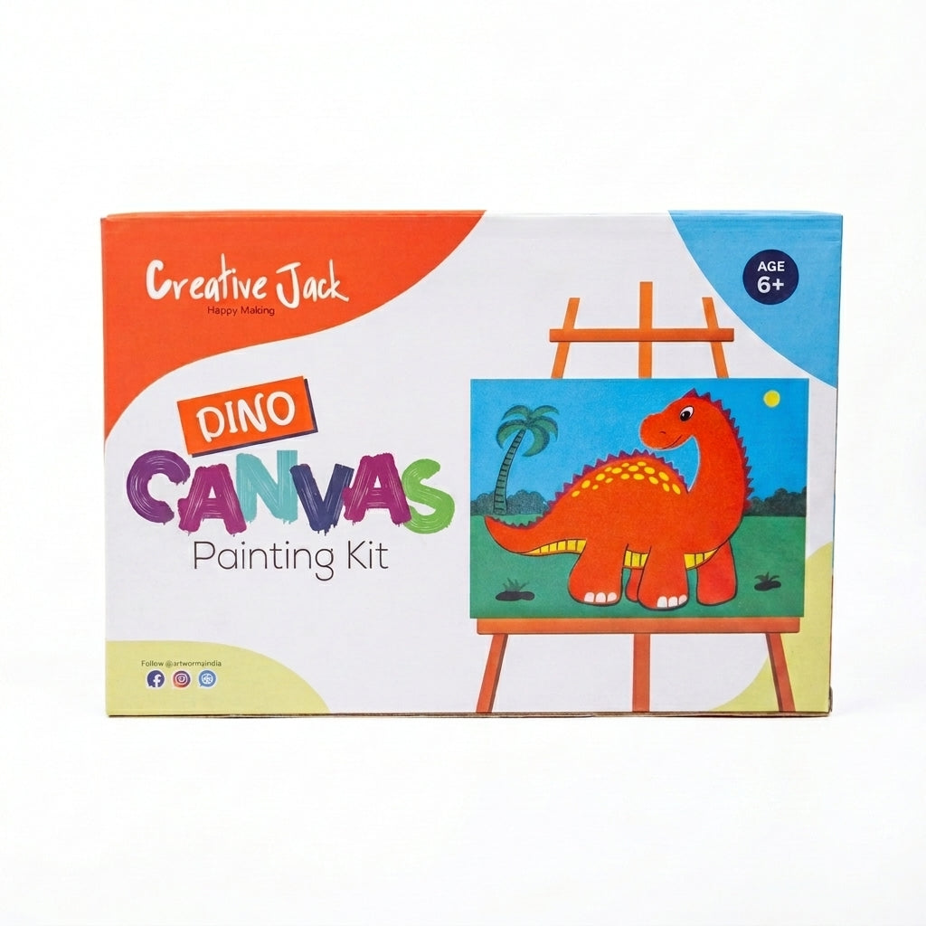 My Canvas Painting Kit  - Dino