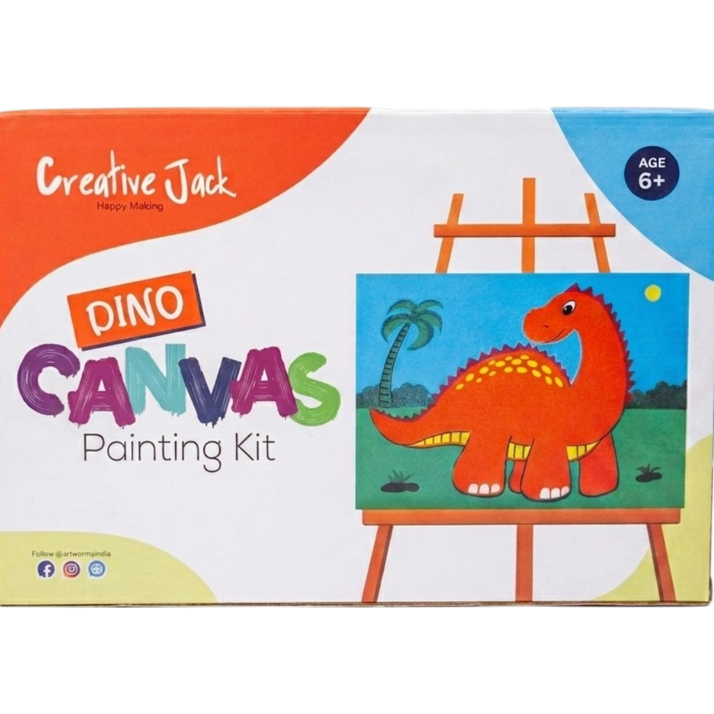 My Canvas Painting Kit  - Dino