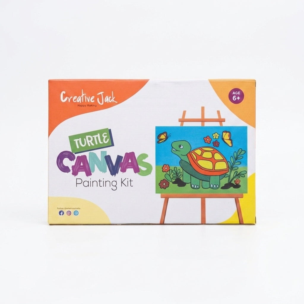 My Canvas Painting Kit - Turtle