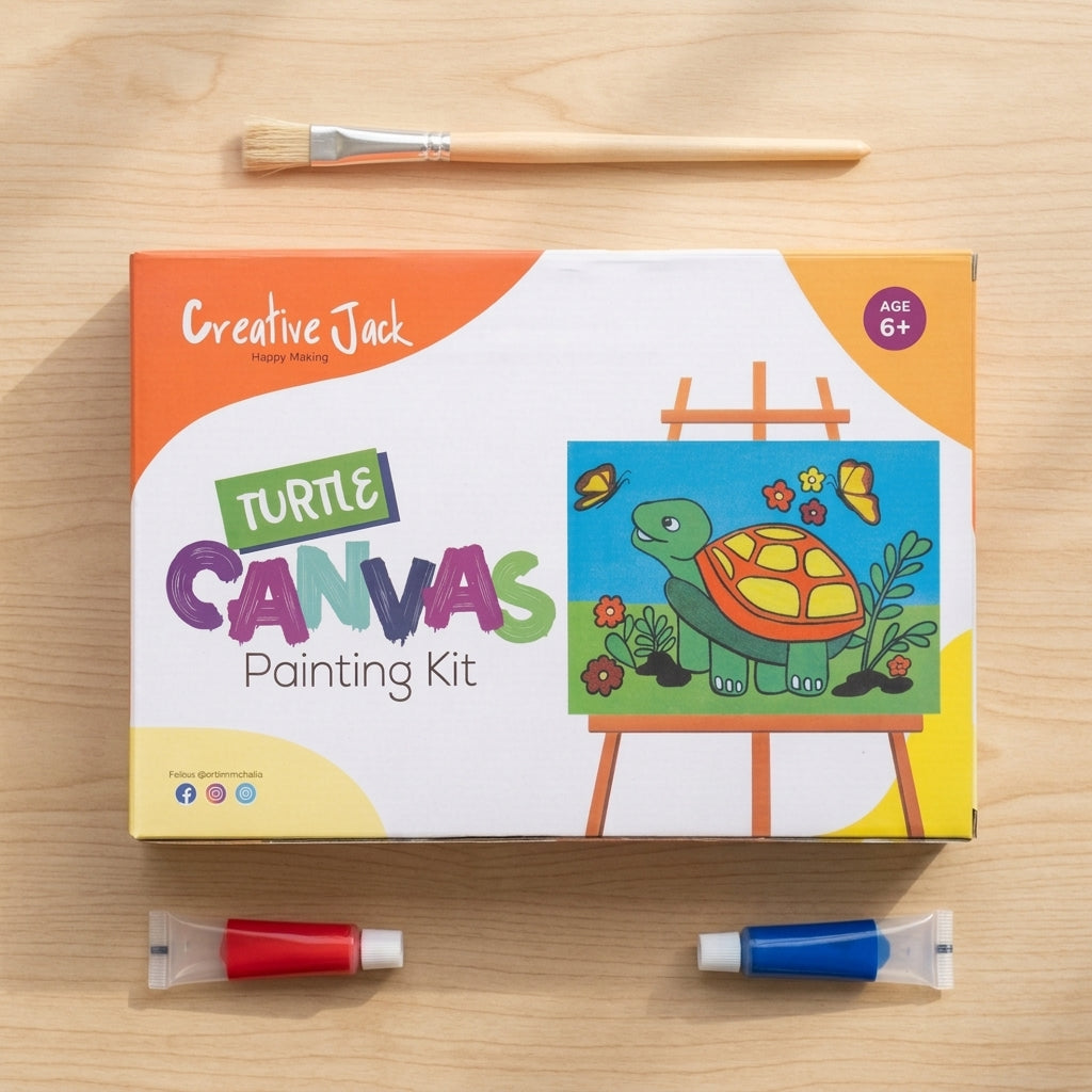 My Canvas Painting Kit - Turtle