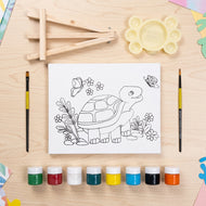 My Canvas Painting Kit - Turtle  | Canvas Art Set Age 6+