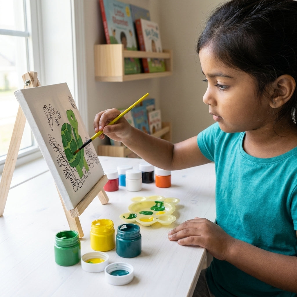 My Canvas Painting Kit - Turtle