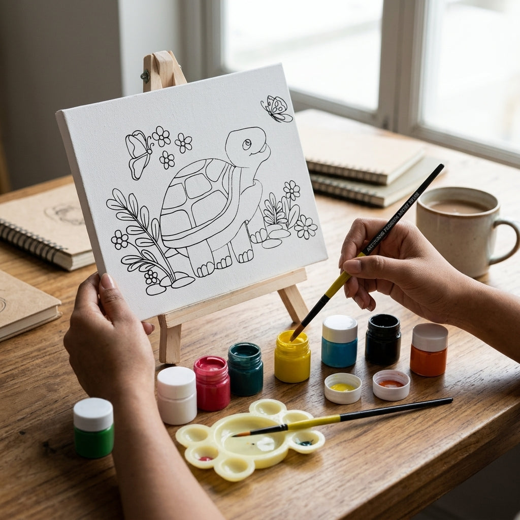 My Canvas Painting Kit - Turtle
