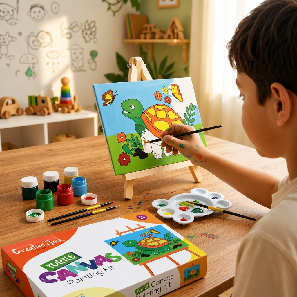 My Canvas Painting Kit - Turtle
