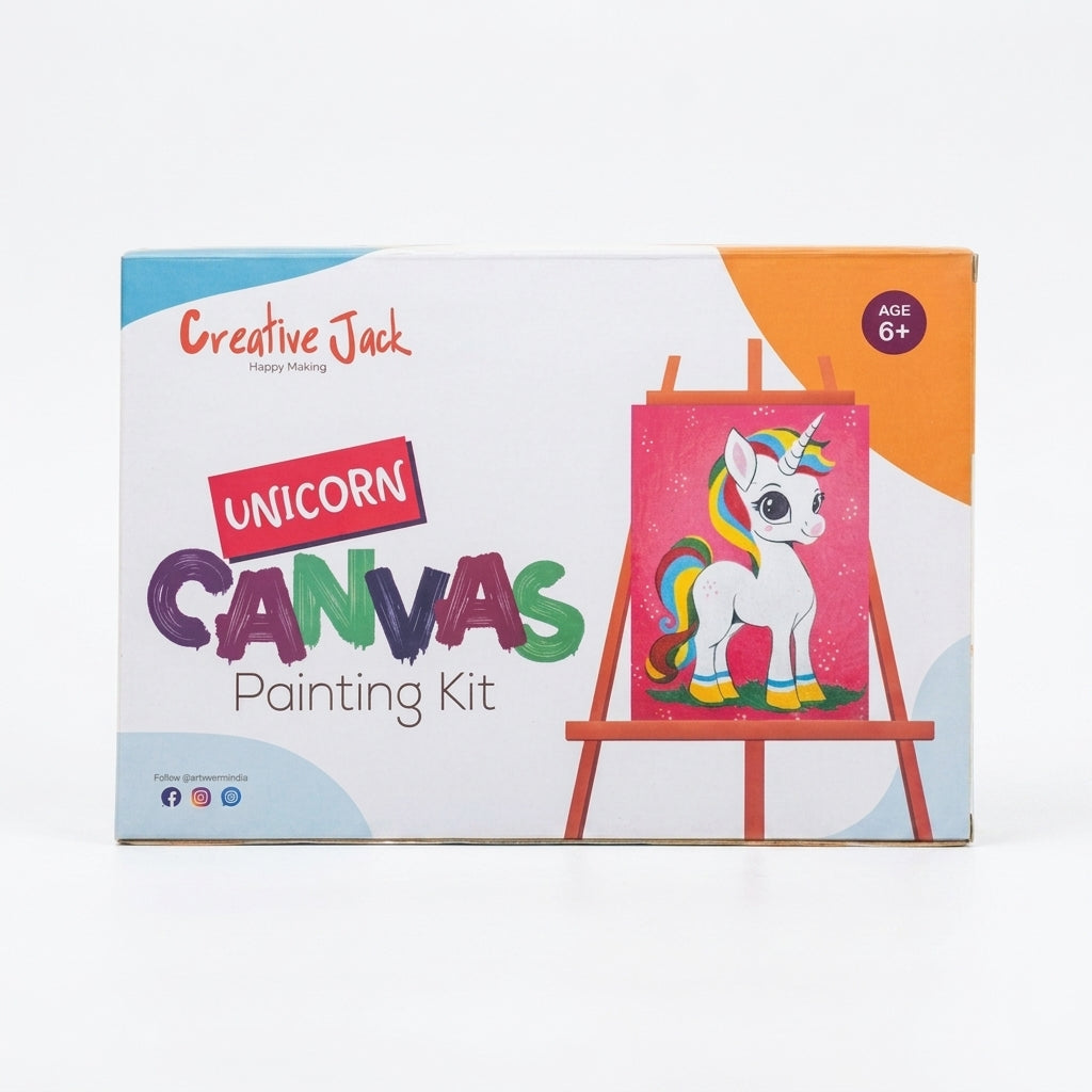 My Canvas Painting Kit - Unicorn