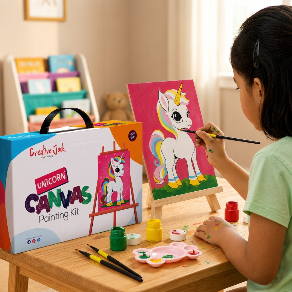 My Canvas Painting Kit - Unicorn