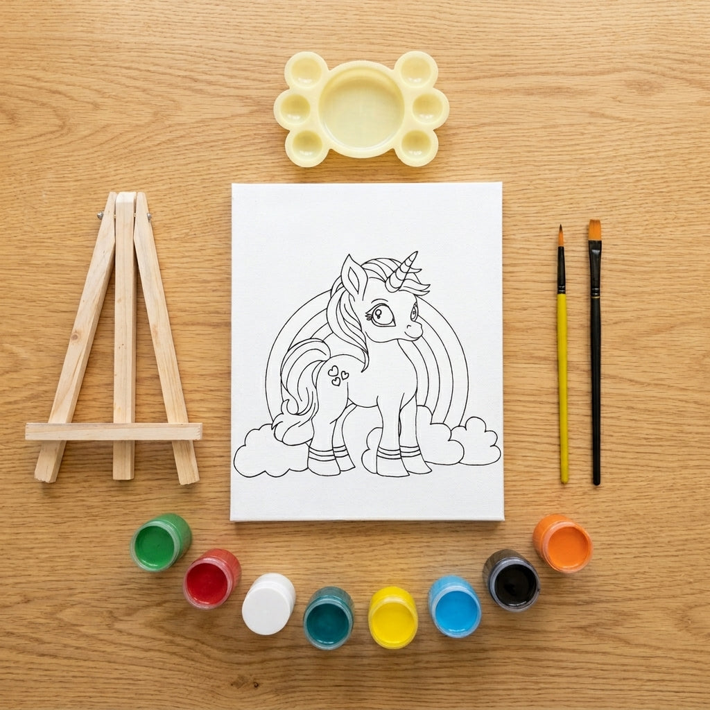 My Canvas Painting Kit - Unicorn