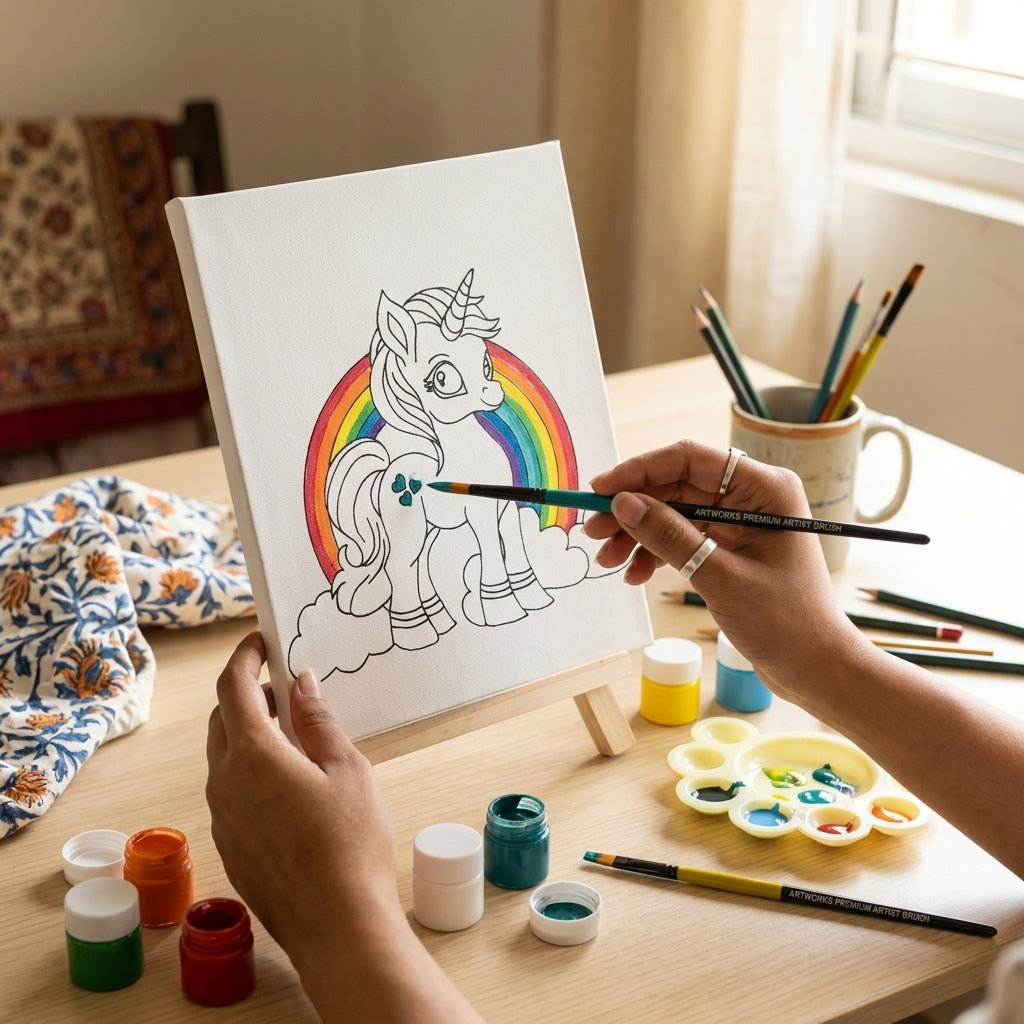 My Canvas Painting Kit - Unicorn