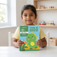 This is Dinosaur Wool Stitchery DIY Kit
