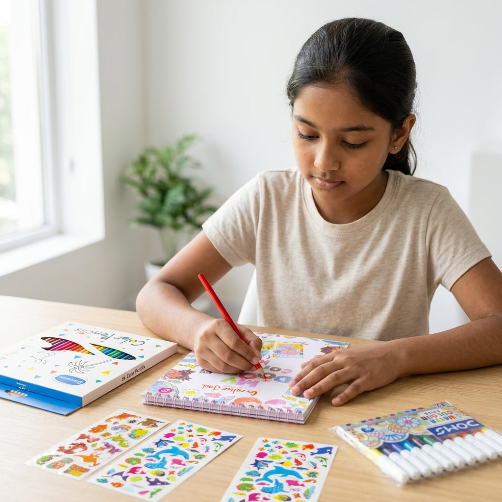 My Doodle Coloring Kit – DIY Coloring & Drawing Kit