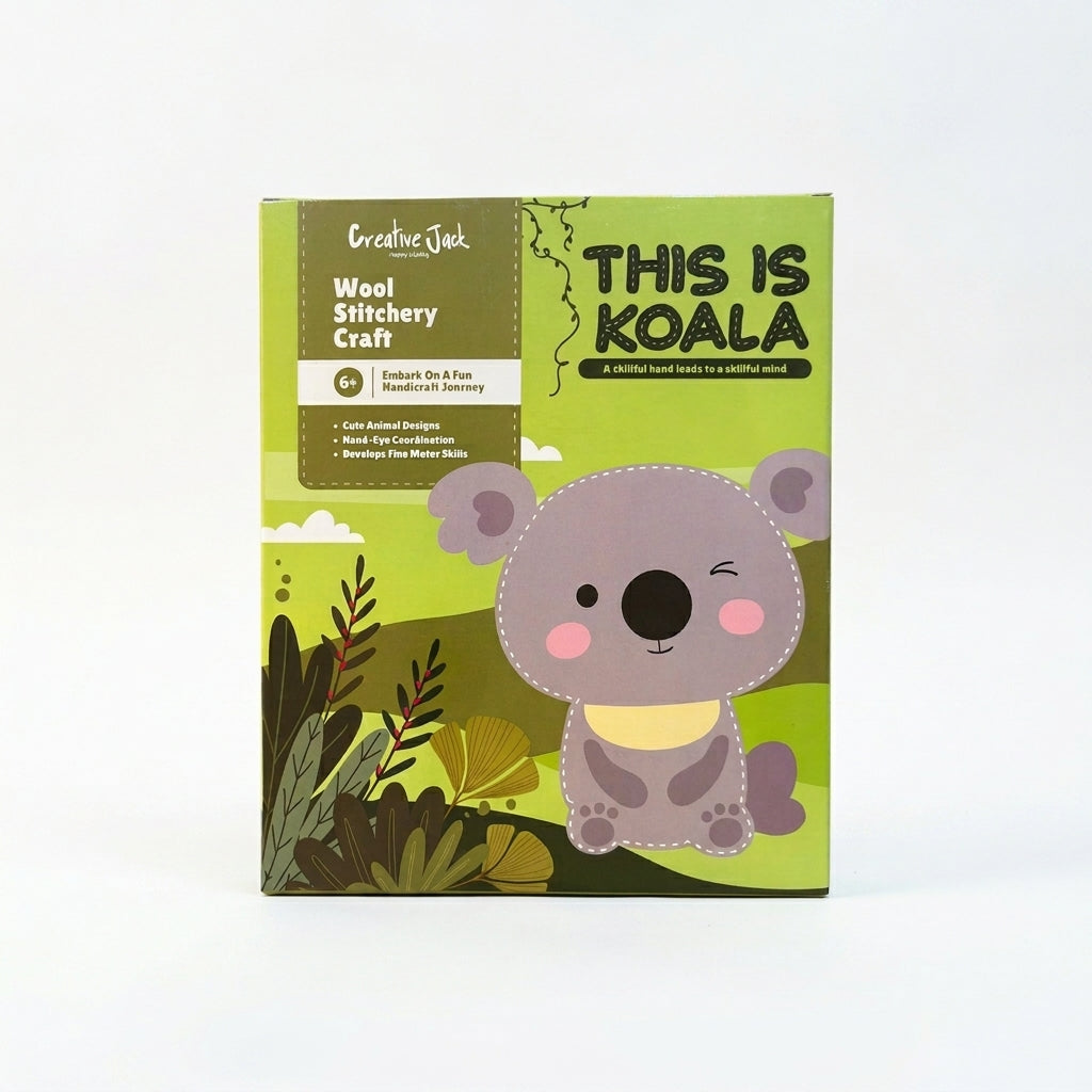 This is Koala Wool Stitchery DIY Kit
