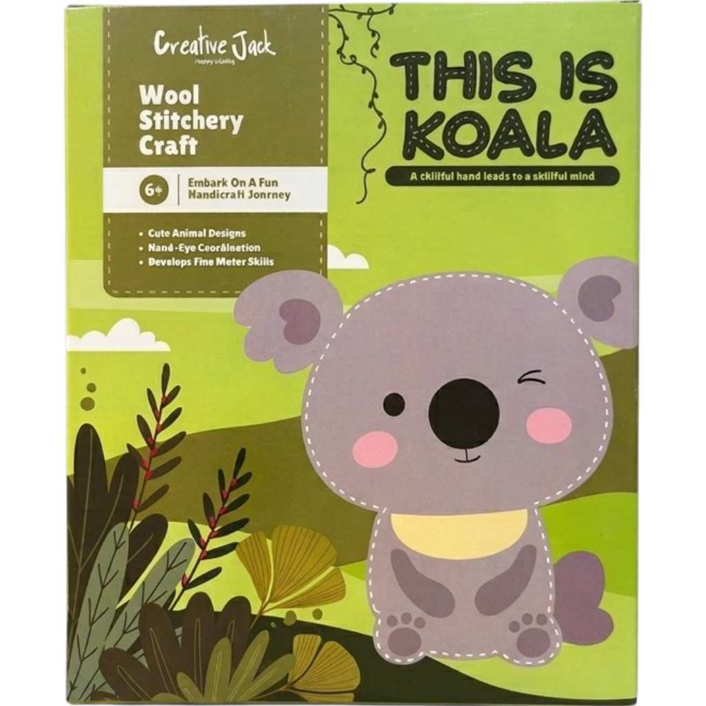 This is Koala Wool Stitchery DIY Kit