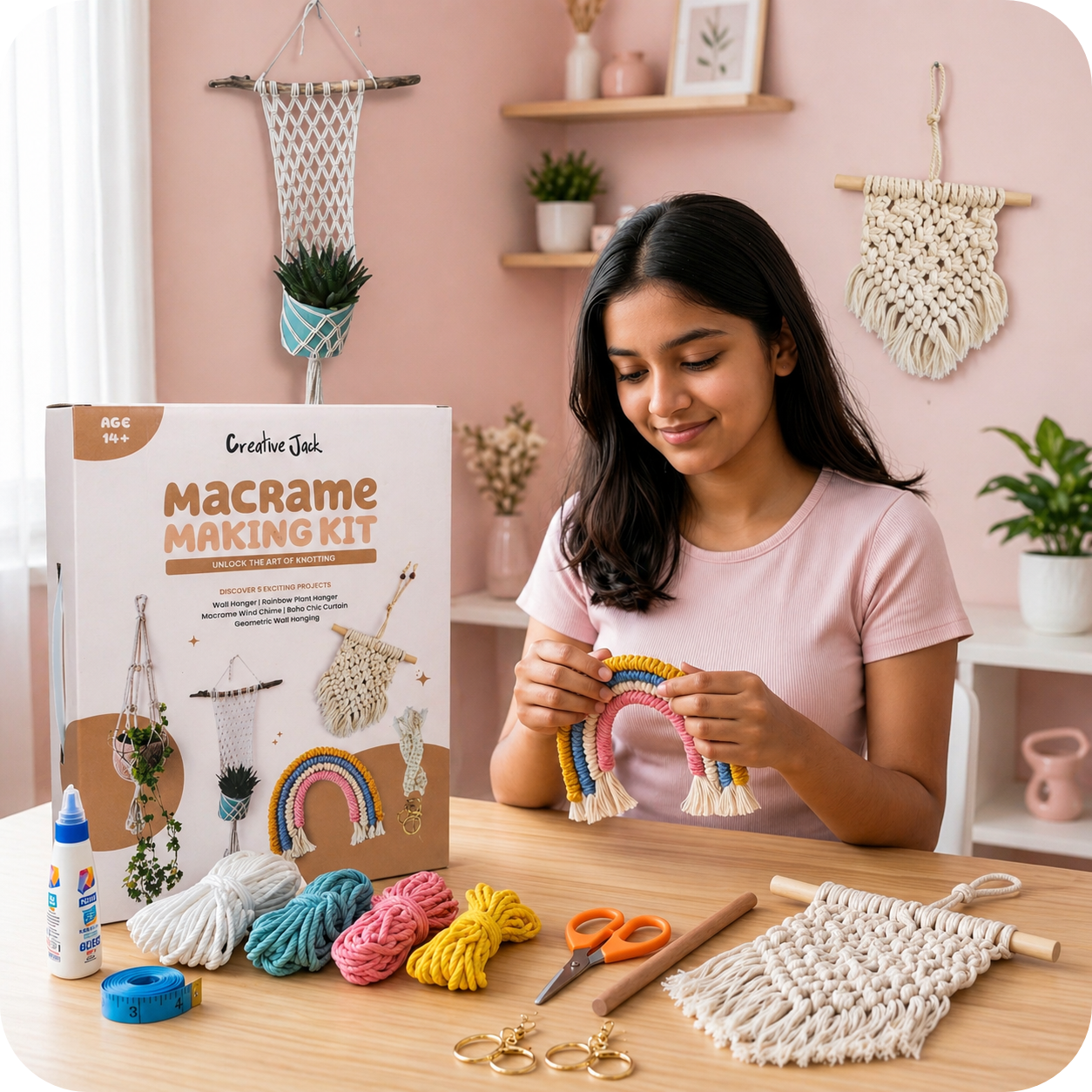 Create Stylish Crafts with Decorative Knots