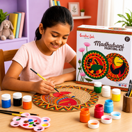 Madhubani Painting Kit for Kids Age 6 Plus - DIY Art Set