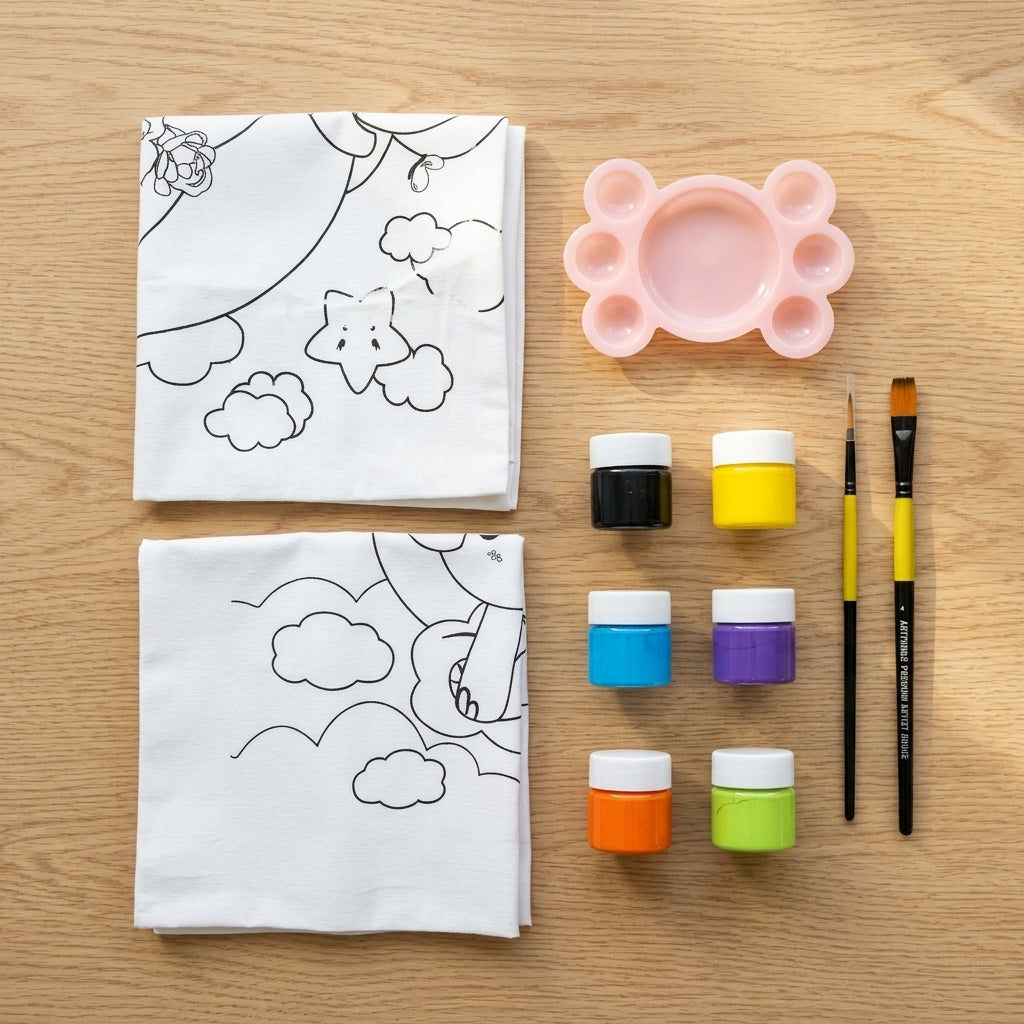 My Pillow Painting Kit - Elephant Kingdom