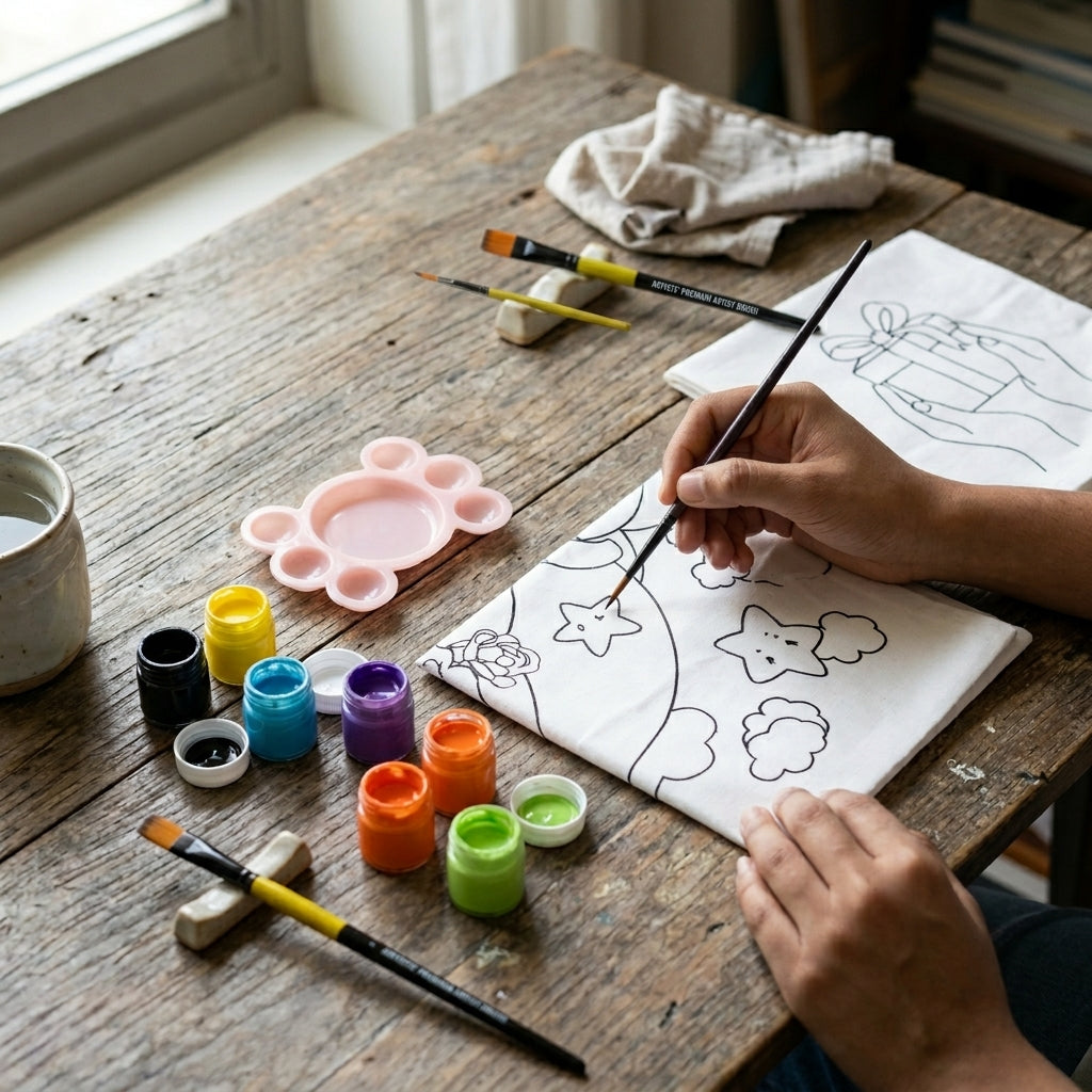 My Pillow Painting Kit - Elephant Kingdom