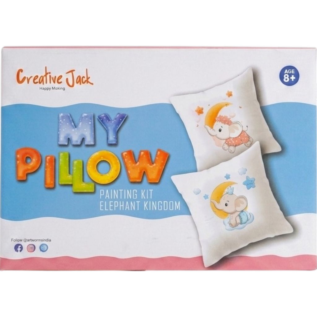 My Pillow Painting Kit - Elephant Kingdom