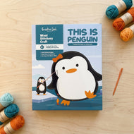 This is Penguin Wool Stitchery DIY Kit