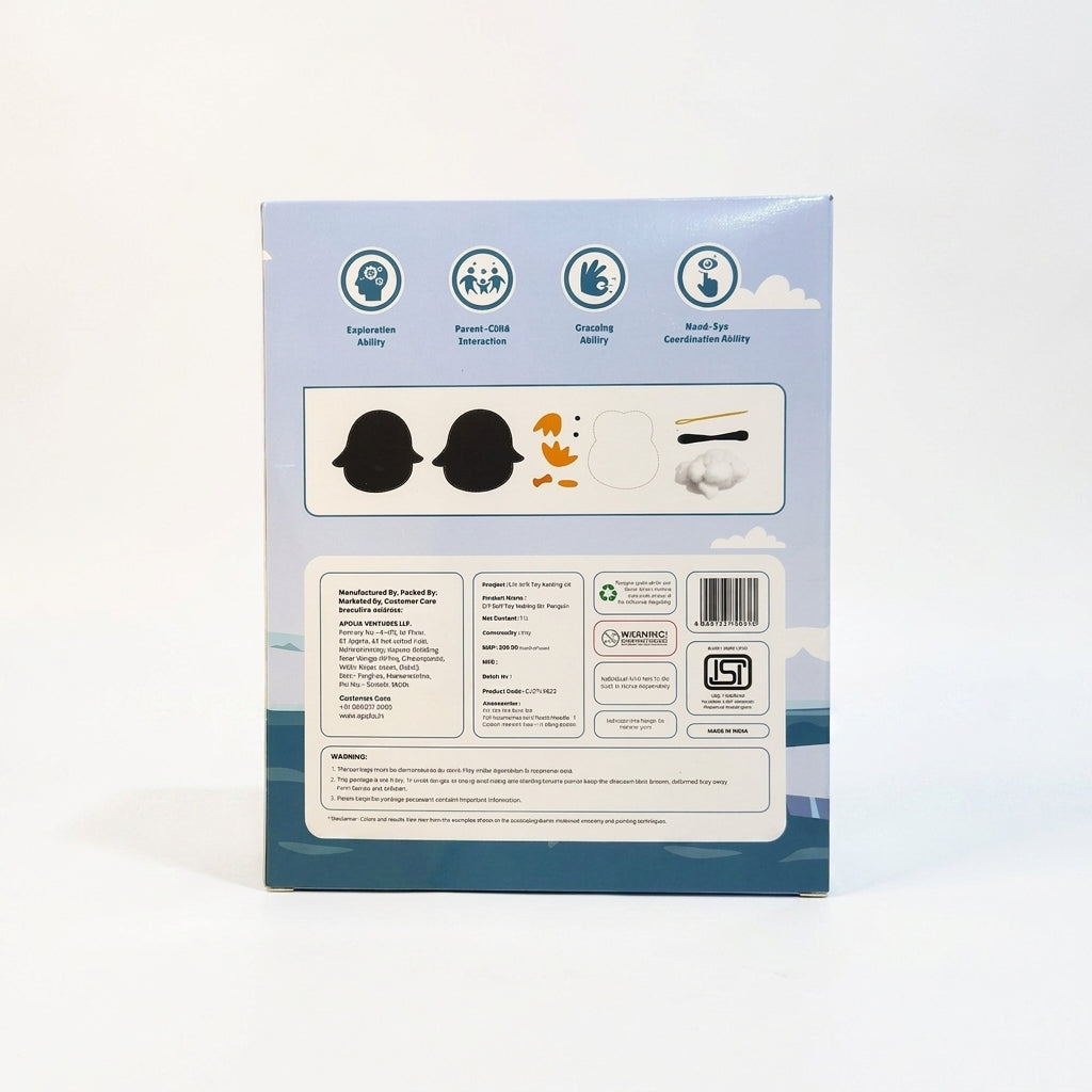 This is Penguin Wool Stitchery DIY Kit