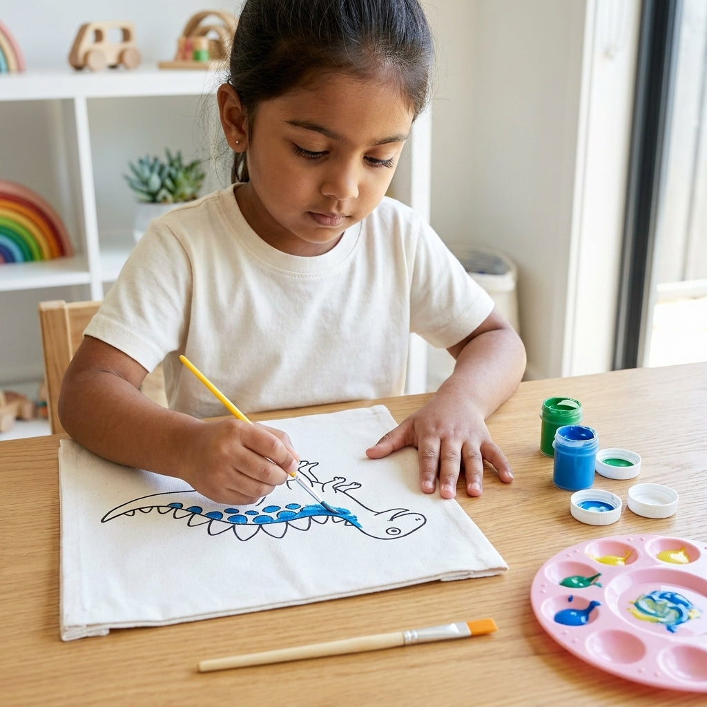 My Pillow Painting Kit - World of Dinosaur