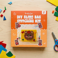 Love Brown Sling Bag Stitching Kit