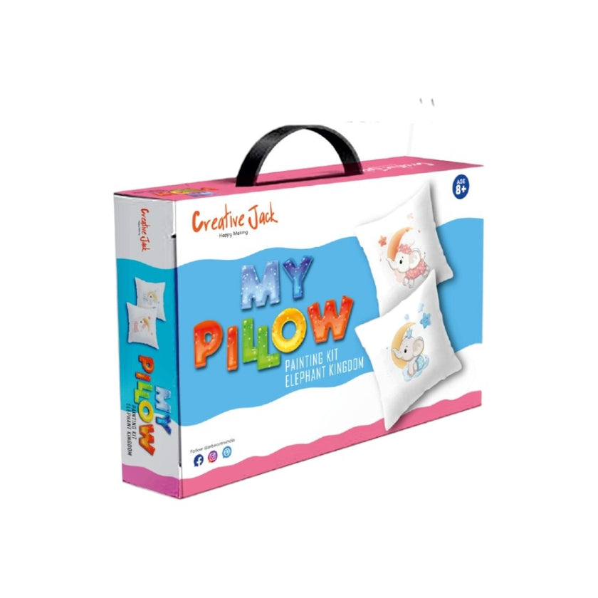 My Pillow Painting Kit - Elephant Kingdom