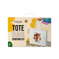 Tote Bag Painting Kit for Kids Age 8 Plus - Abstract Lady