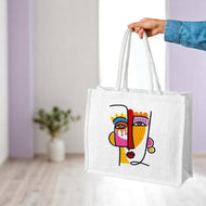Tote Bag Painting Kit for Kids Age 8 Plus - Abstract Lady