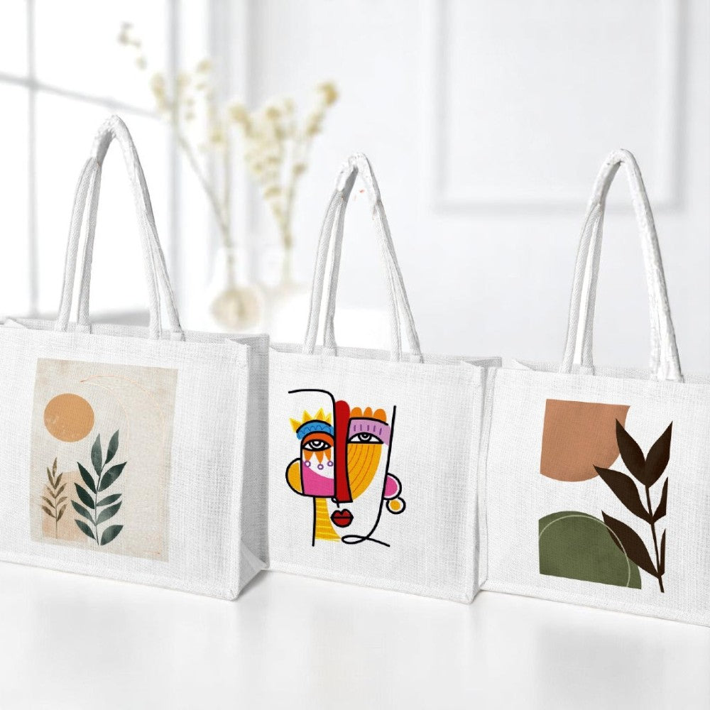 Tote Bag Painting Kit for Kids Age 8 Plus - Boho Abstract