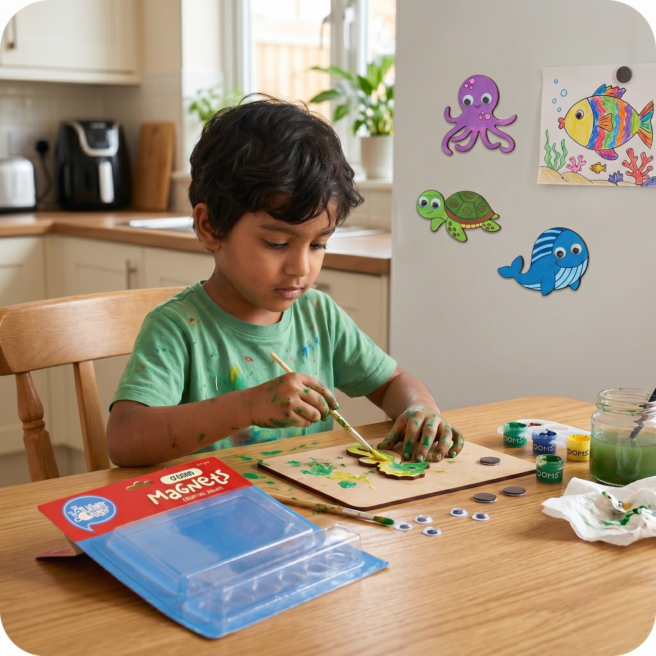 Paint &amp; Craft Your Own Dinosaur Magnets