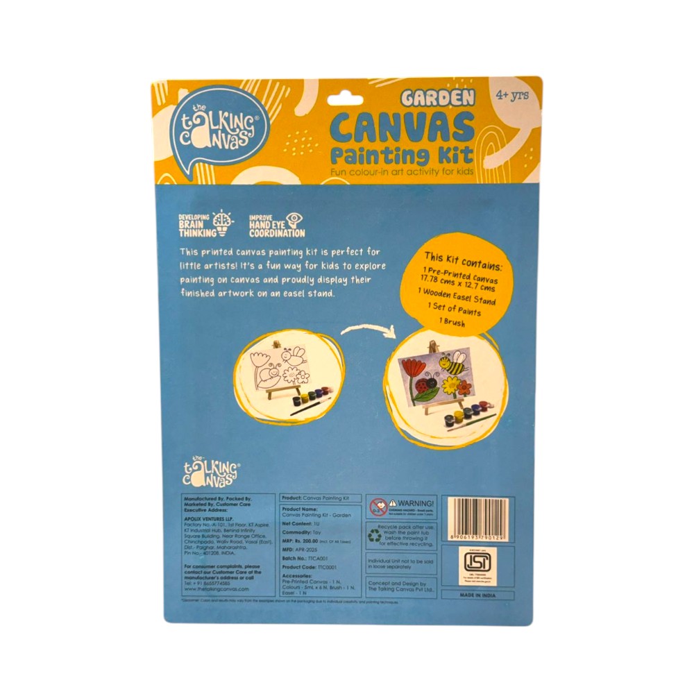 Garden Canvas Painting Kit