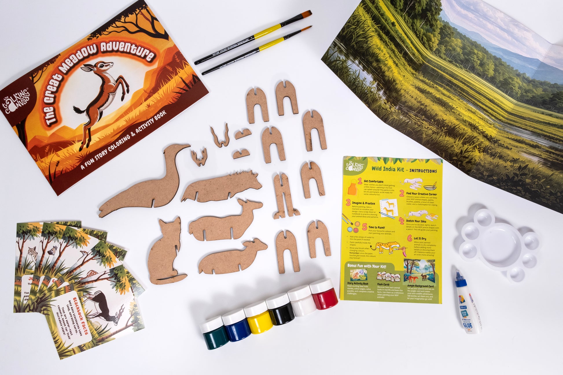 Wild India Grassland Gallopers DIY Kit