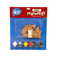 Beach Magnets DIY Kit for Kids (4+) Paint & Craft Set