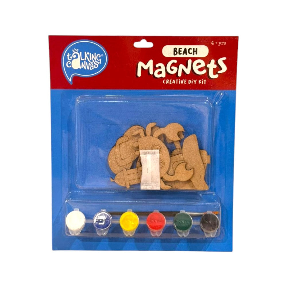 Beach Magnets DIY Kit for Kids (4+) Paint & Craft Set