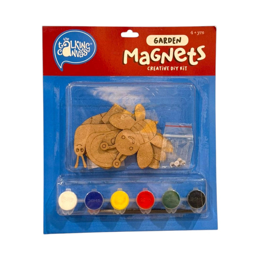 Garden Magnets DIY Kit for Kids (4+) Paint & Craft Set