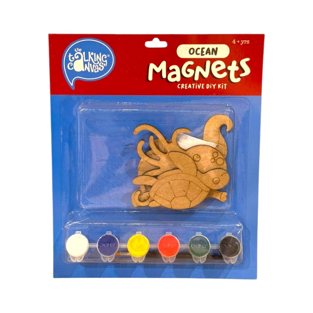Ocean Magnets DIY Kit for Kids (4+) Paint & Craft Set