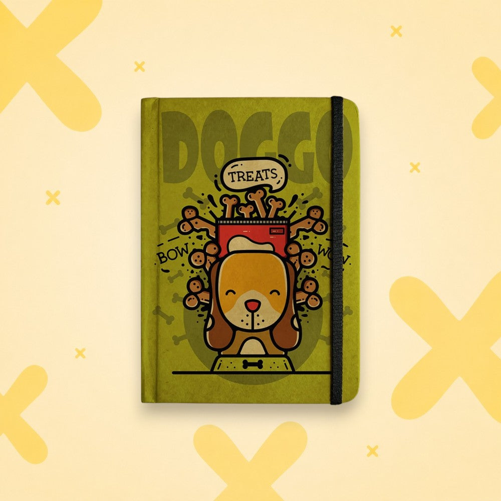 DOGGO TREATS Handcrafted Diary | Mooch | A5 & A6