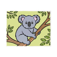 Ready to Paint Canvas Kit Koala 8x10 Inch for Kids Age 5+