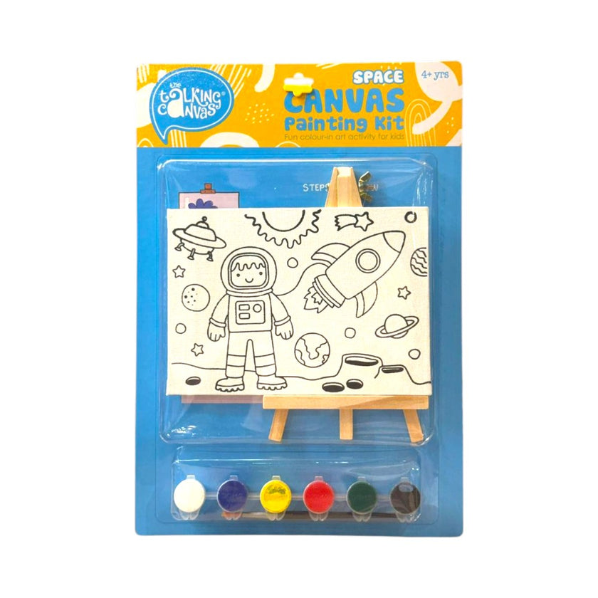 Space Canvas Painting Kit for Kids Age 4+