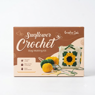 Sunflower Crochet Bag Making Kit | Starter Kit Age 8+