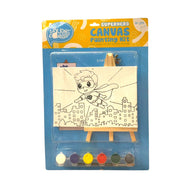 Superhero Canvas Painting Kit for Kids Age 4+