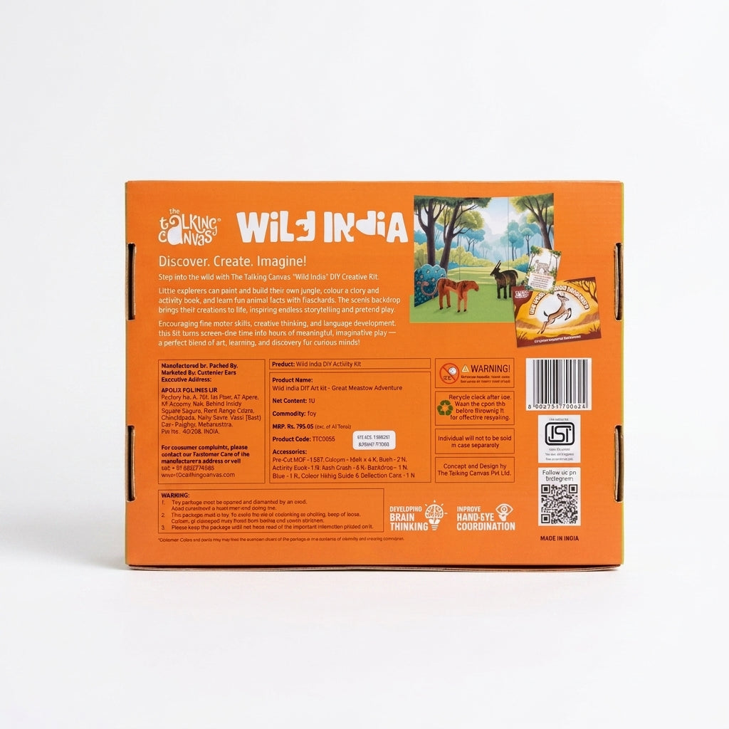 Wild India Grassland Gallopers DIY Kit