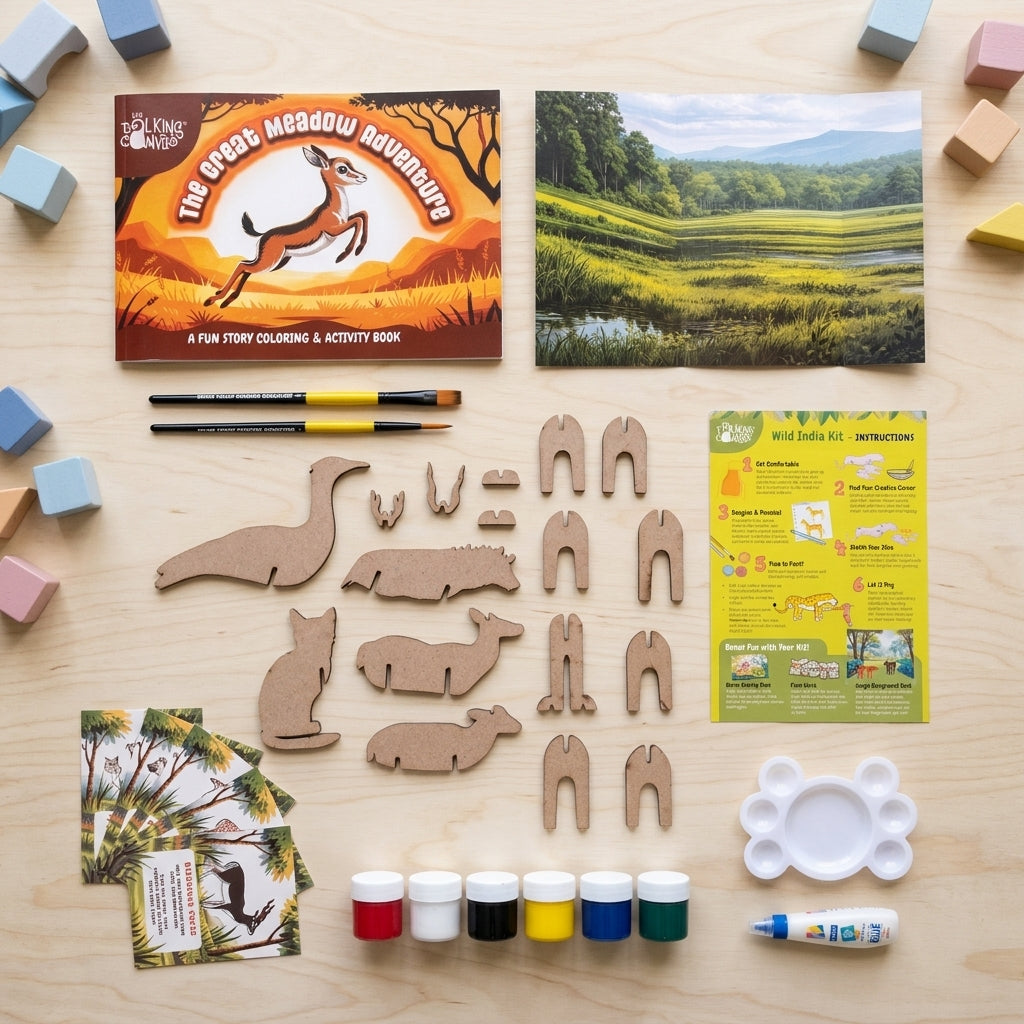 Wild India Grassland Gallopers DIY Kit
