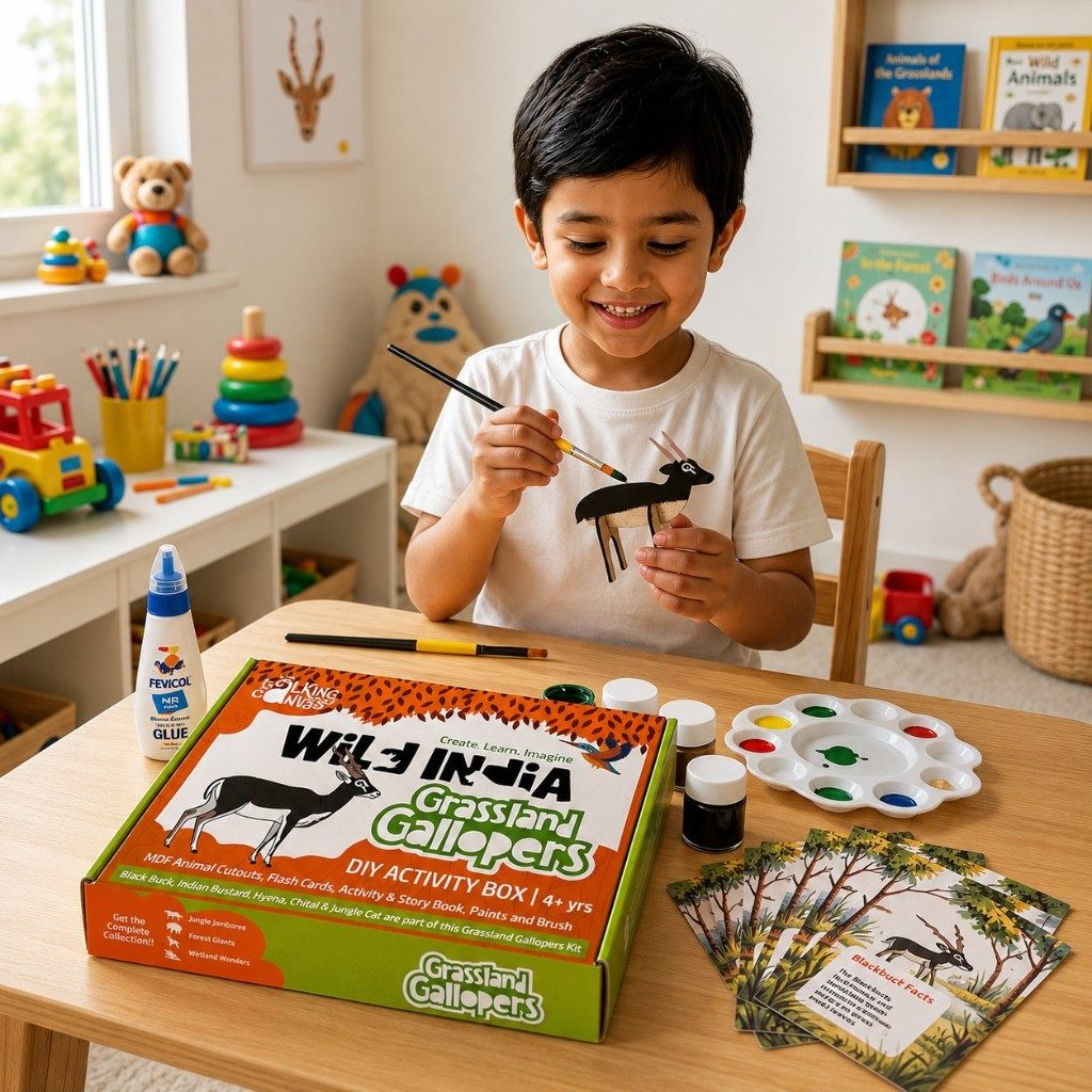 Wild India Grassland Gallopers DIY Kit