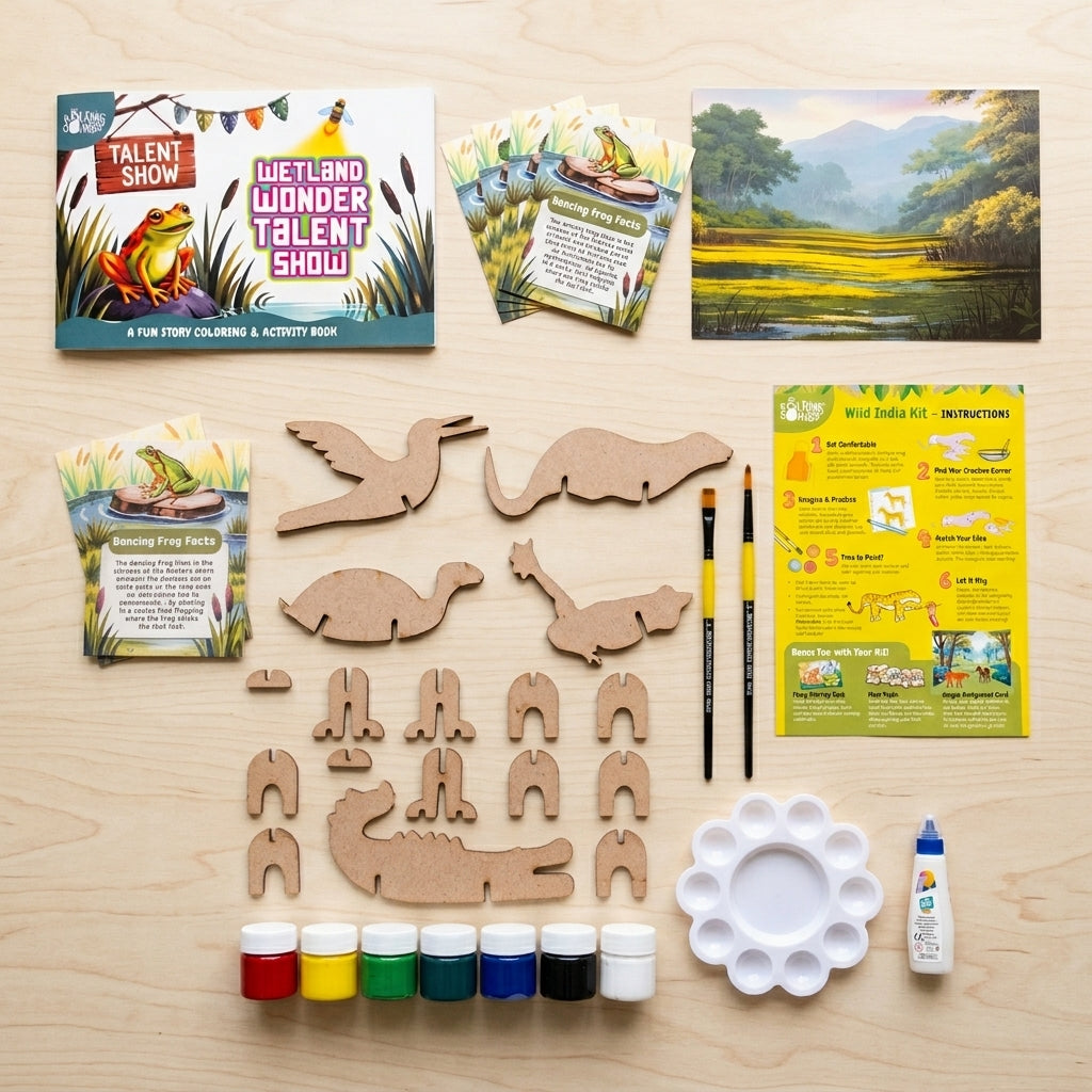 Wild India Wetland Wonders DIY Kit