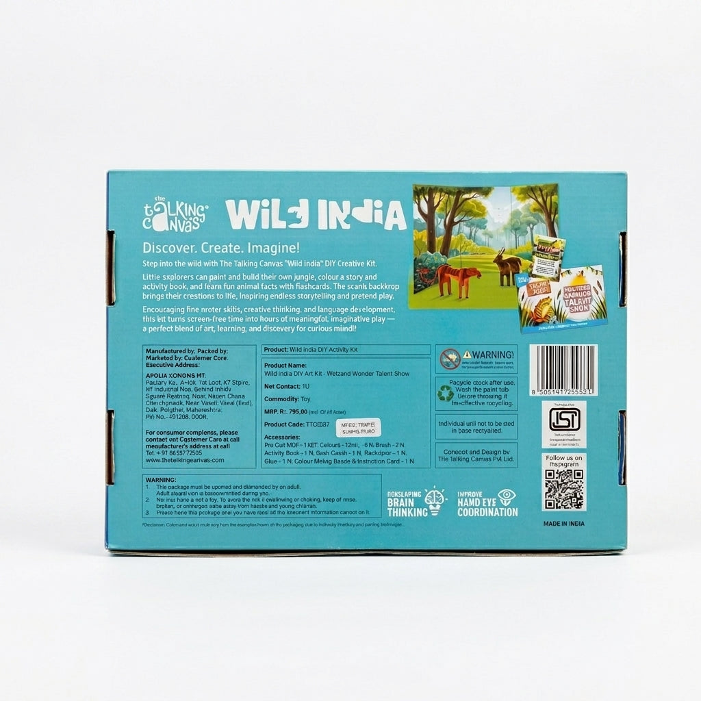 Wild India Wetland Wonders DIY Kit