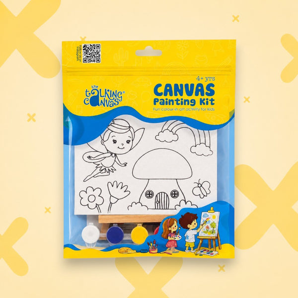 Fairy Canvas Painting Kit for Kids | Canvas Art Set | Age 4+